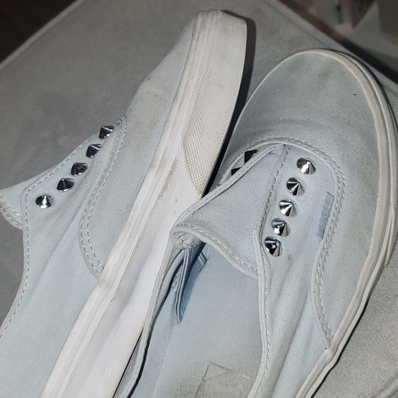 Blue Studded Vans - Picture 5 of 6